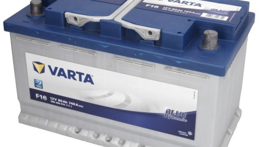 Baterie Varta Blue Dynamic F16 80Ah 740A 12V 5804000743132