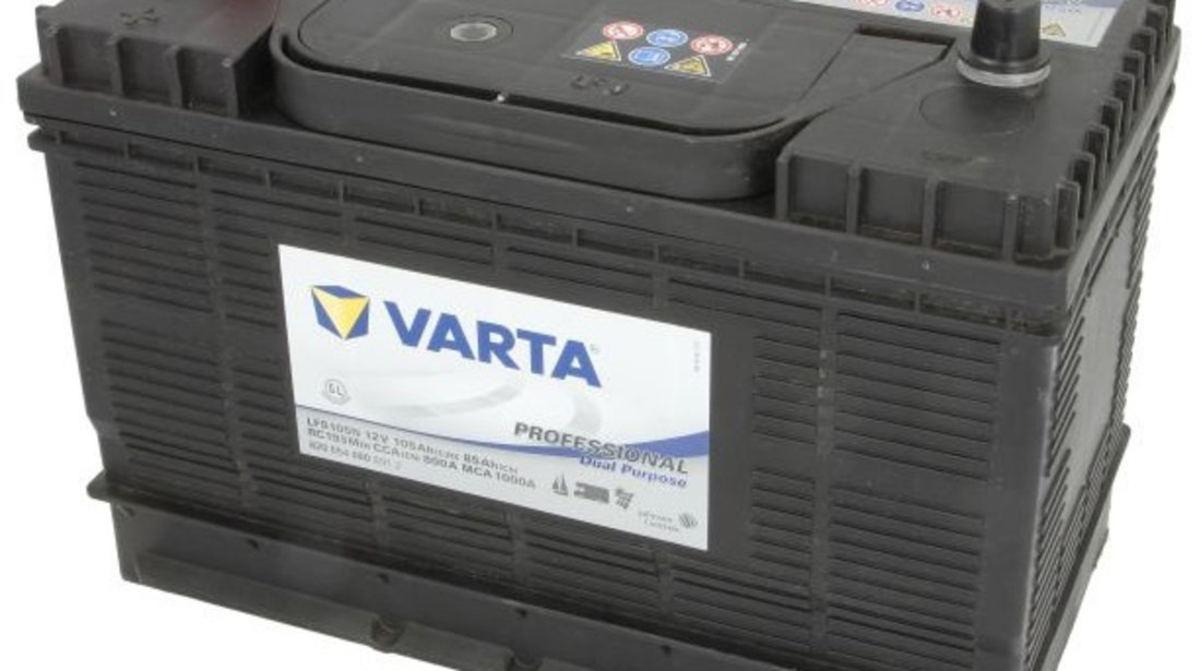 Baterie Varta Professional Dual Purpose 105h / 800A 12V VA820054080