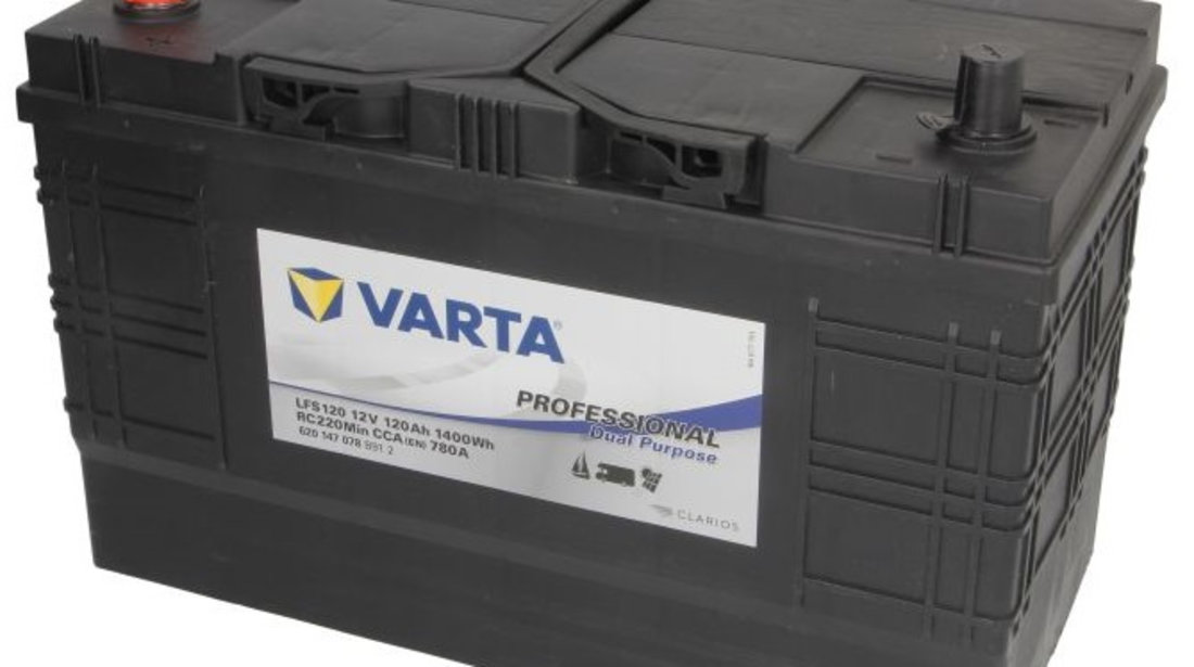 Baterie Varta Professional Dual Purpose 120h / 780A 12V VA620147078
