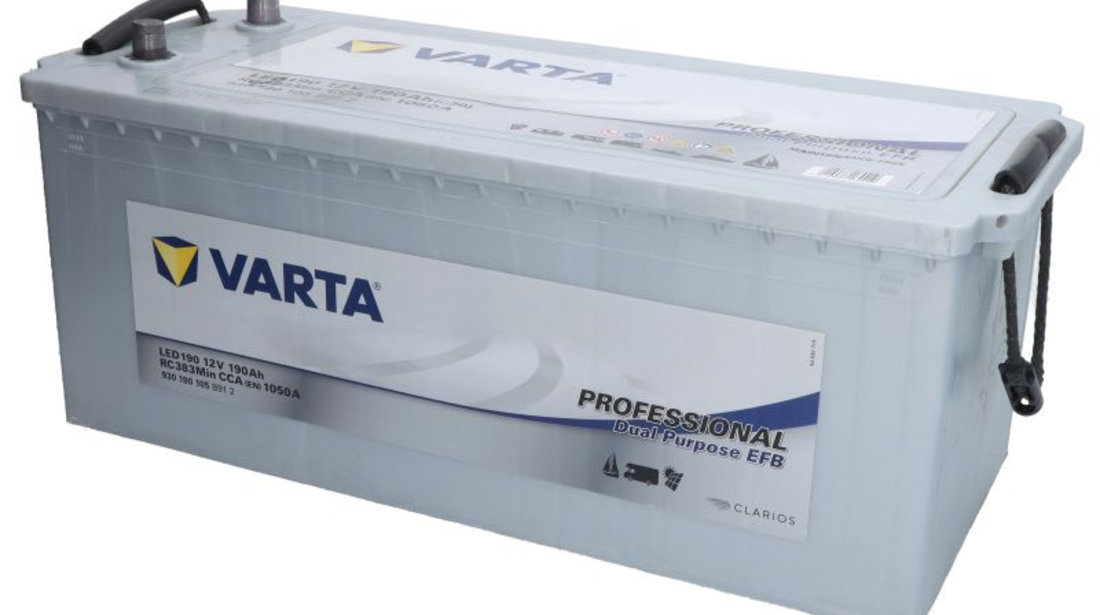 Baterie Varta Professional Dual Purpose 190h / 1050A 12V VA930190105