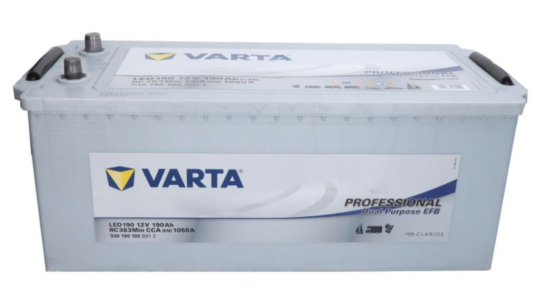 Baterie Varta Professional Dual Purpose 190h / 1050A 12V VA930190105