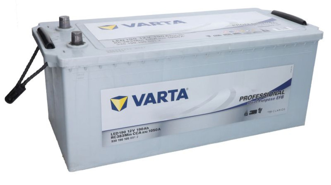 Baterie Varta Professional Dual Purpose 190h / 1050A 12V VA930190105