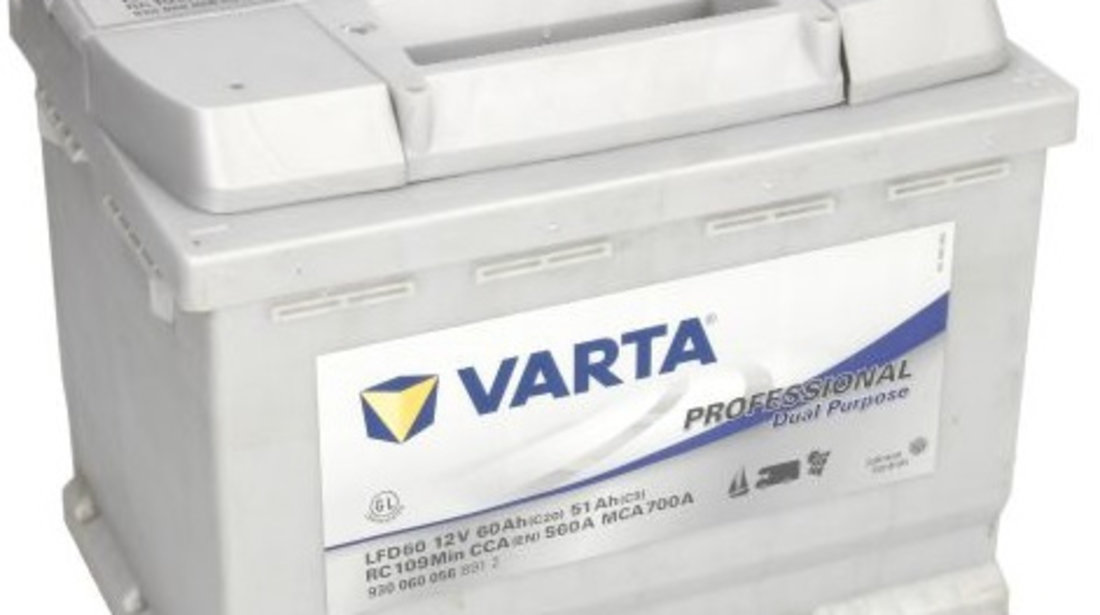 Baterie Varta Professional Dual Purpose 60h / 560A 12V VA930060056