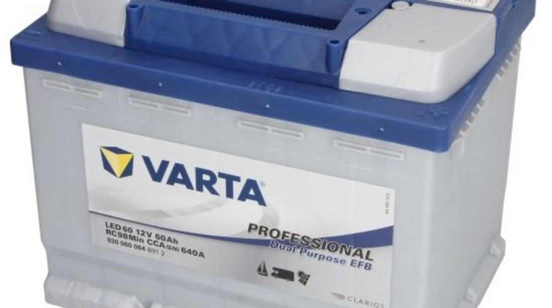 Baterie Varta Professional Dual Purpose 60h / 640A 12V VA930060064