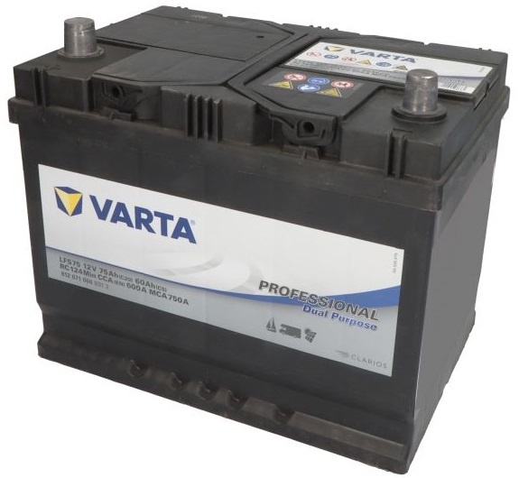 Baterie Varta Professional Dual Purpose 75h / 420A 12V VA812071000