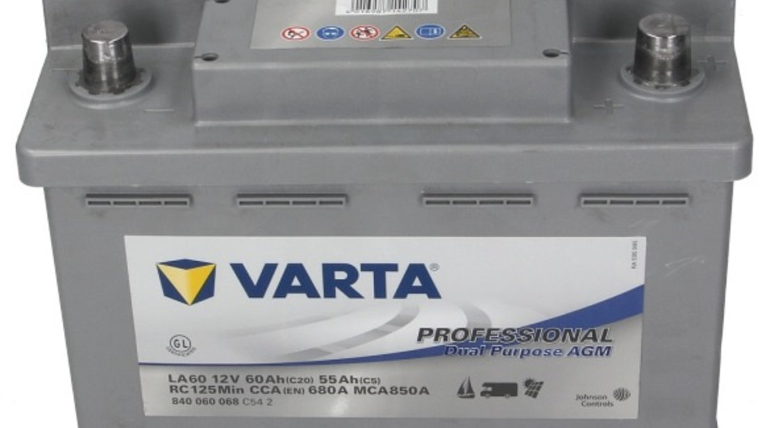 VARTA Professional Dual Purpose 60Ah