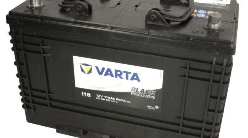 Baterie Varta Promotive Black I18 110Ah / 680A 12V 610404068