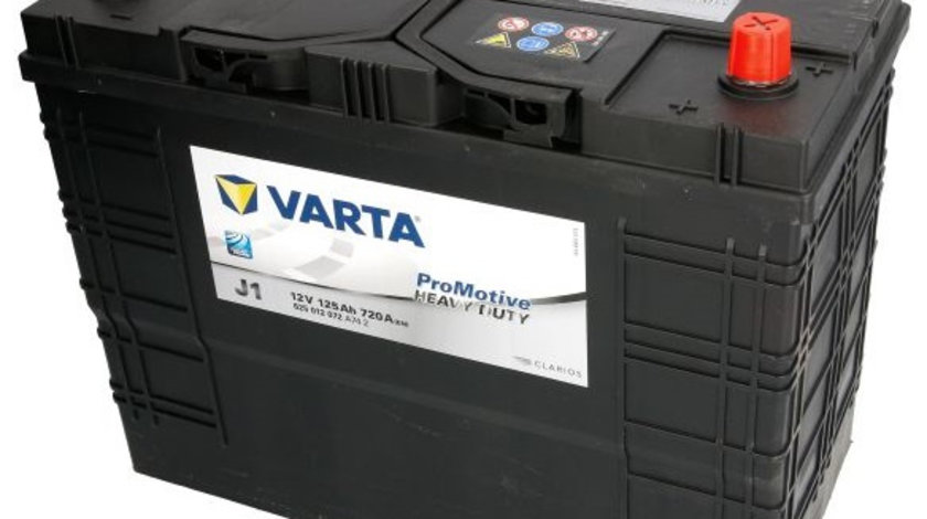 Baterie Varta Promotive Hd J1 125Ah / 720A 12V 625012072