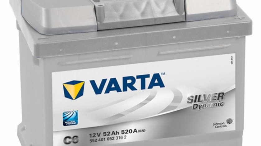 Baterie Varta Silver 52Ah C6 5524010523162