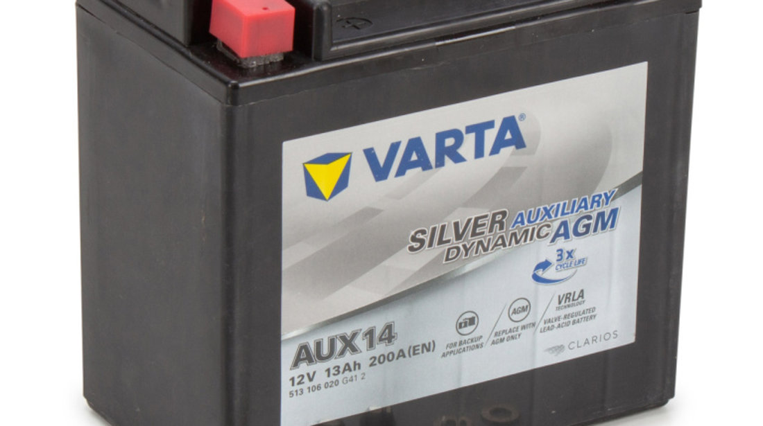 Baterie Varta Silver Auxiliary Dynamic Agm Aux14 13Ah / 200A 12V 513106020G412