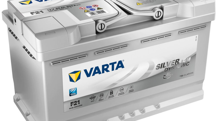 Baterie Varta Silver Dynamic AGM Start-Stop F21 80Ah 800A 12V 580901080D852