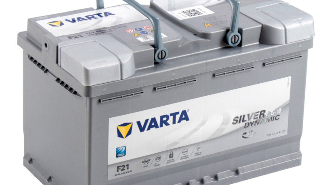 Baterie Varta Silver Dynamic AGM Start-Stop F21 80Ah 800A 12V 580901080D852