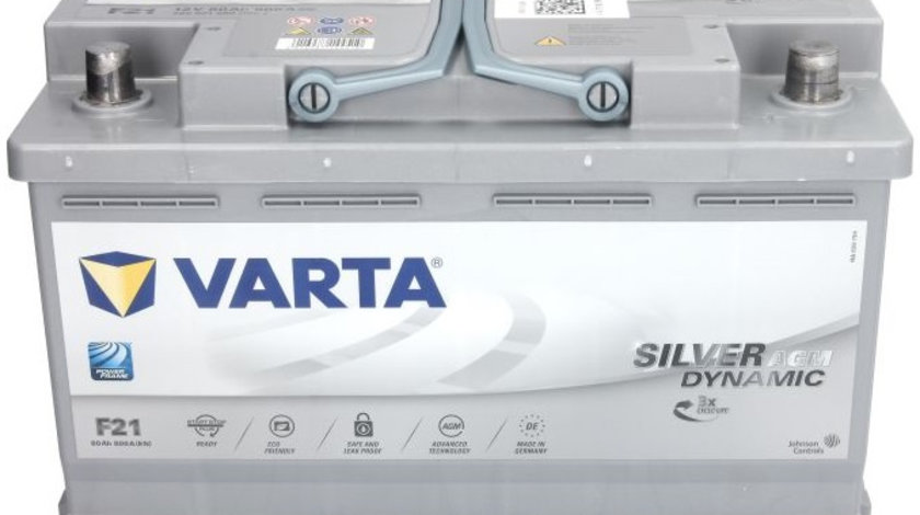 Baterie Varta Silver Dynamic AGM Start-Stop F21 80Ah 800A 12V 580901080D852