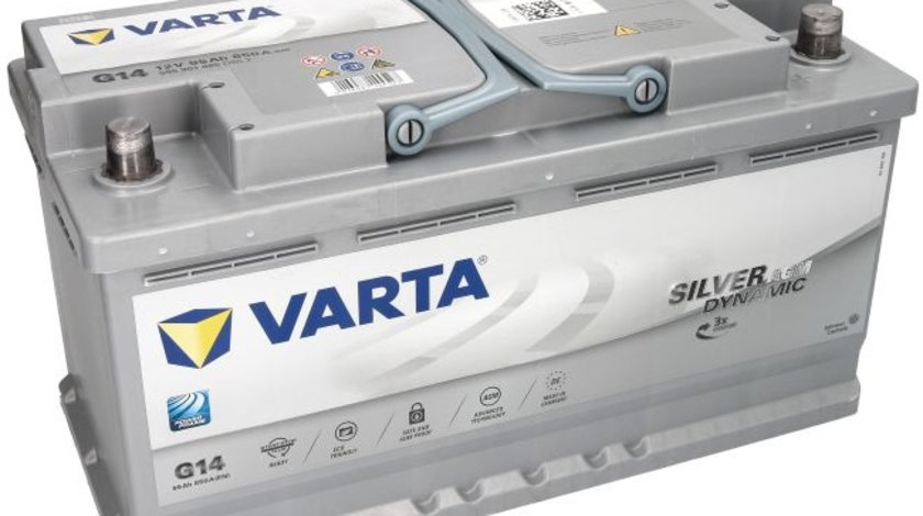 Baterie Varta Silver Dynamic AGM Start-Stop G14 95Ah 850A 12V 595901085D852