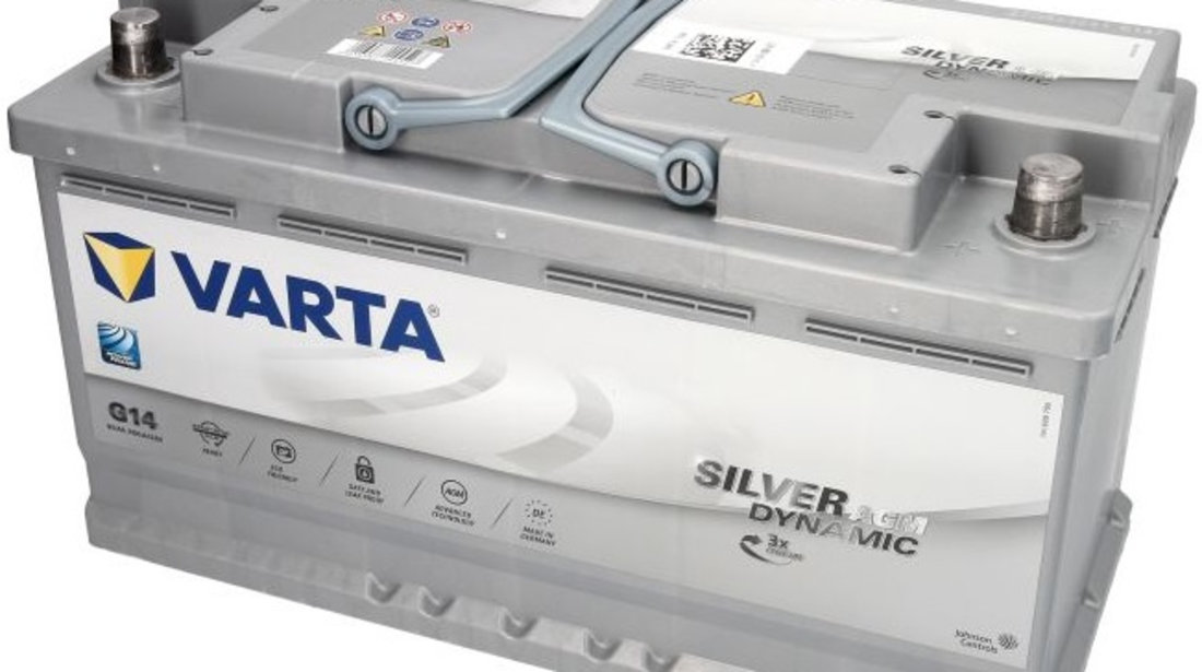 Baterie Varta Silver Dynamic AGM Start-Stop G14 95Ah 850A 12V 595901085D852