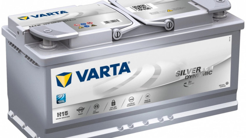 Baterie Varta Silver Dynamic AGM Start-Stop H15 105Ah 950A 12V 605901095D852