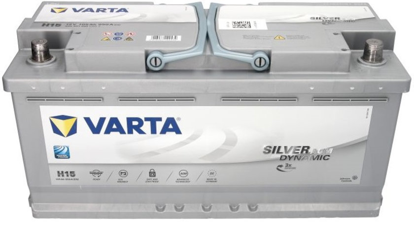 Baterie Varta Silver Dynamic AGM Start-Stop H15 105Ah 950A 12V 605901095D852