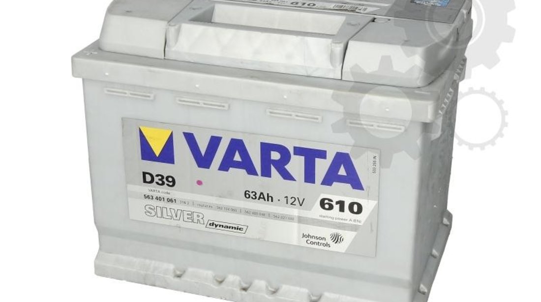 Baterie VARTA Silver Dynamic D15 63Ah