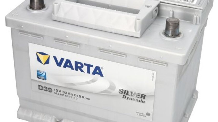 Baterie Varta Silver Dynamic D39 63Ah/610A 12V 563401061