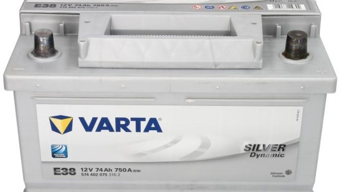 Baterie Varta Silver Dynamic E38 74Ah 750A 12V 5744020753162