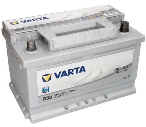 Baterie Varta Silver Dynamic E38 74Ah 750A 12V 5744020753162