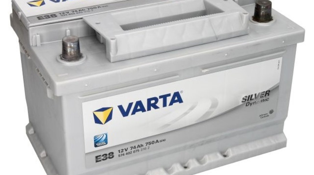 Baterie Varta Silver Dynamic E38 74Ah 750A 12V 5744020753162