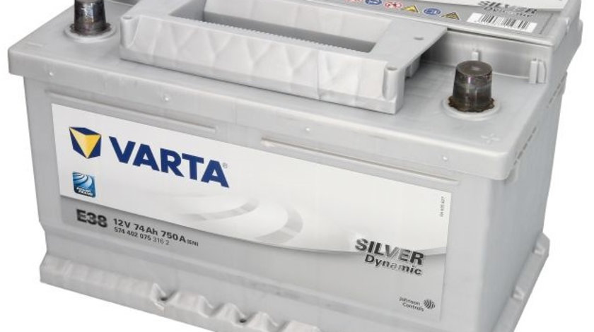 Baterie Varta Silver Dynamic E38 74Ah / 750A 12V 5744020753162
