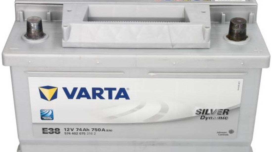 Baterie Varta Silver Dynamic E38 74Ah 750A 12V 5744020753162