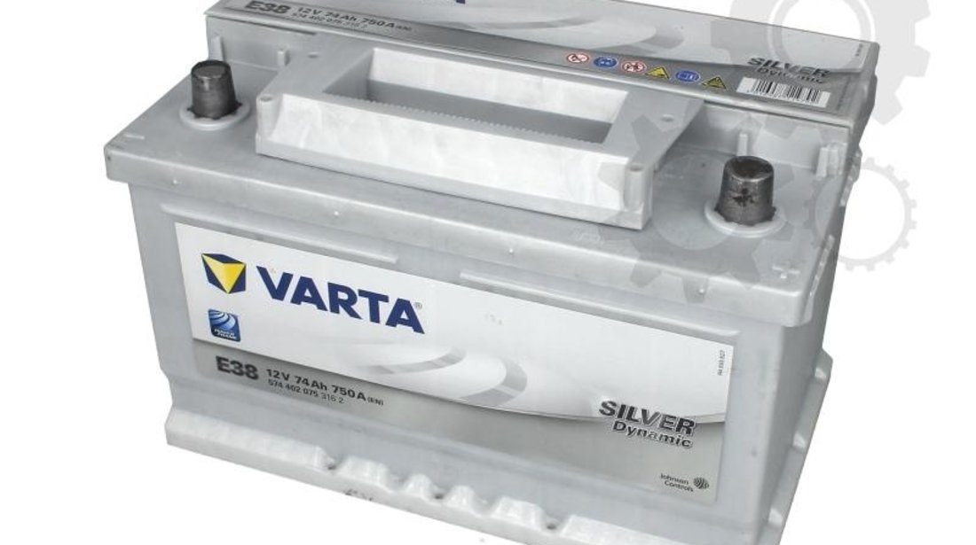 Baterie VARTA Silver Dynamic E38 74Ah