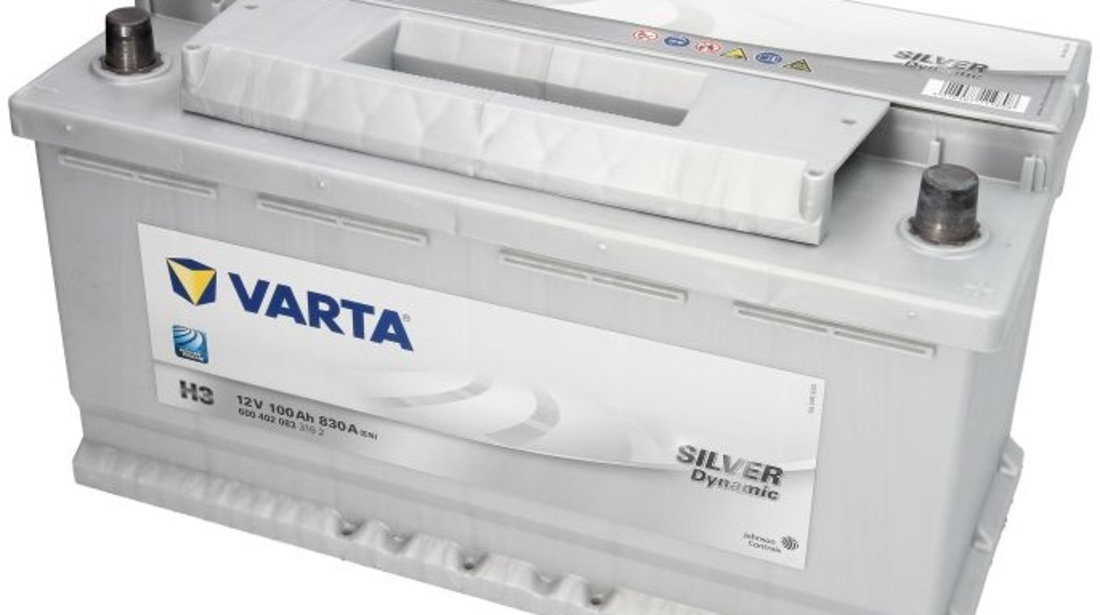 Baterie Varta Silver Dynamic H3 100Ah 830A 12V 6004020833162