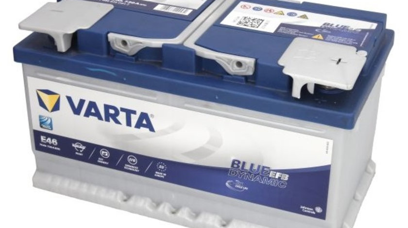 Baterie Varta Start &amp; Stop Efb E46 75Ah / 730A 12V 575500073