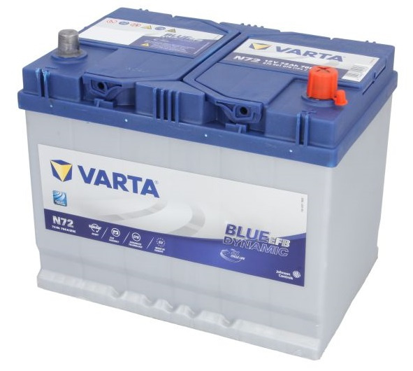 Baterie Varta Start &amp; Stop Efb N72 72Ah / 760A 12V 572501076