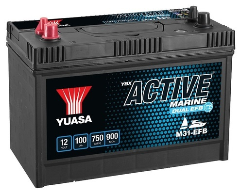 Baterie Yuasa Active Leisure &amp; Marine 12V 100Ah 800A M31-EFB