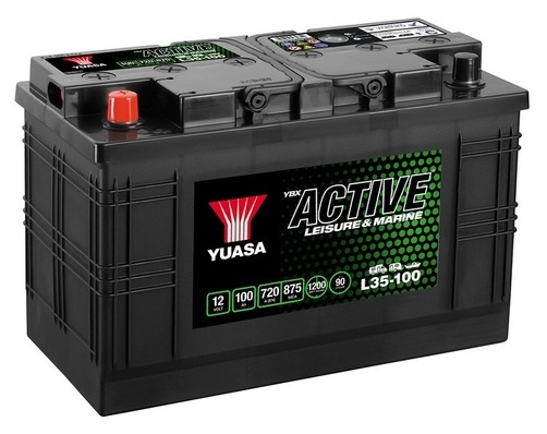 Baterie Yuasa Active Leisure &amp; Marine 12V 100Ah 720A L35-100