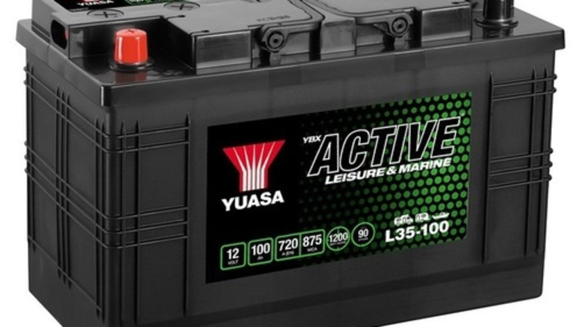 Baterie Yuasa Active Leisure &amp; Marine 12V 100Ah 720A L35-100