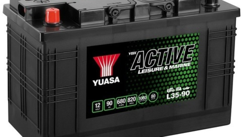 Baterie Yuasa Active Leisure &amp; Marine 12V 90Ah 680A L35-90