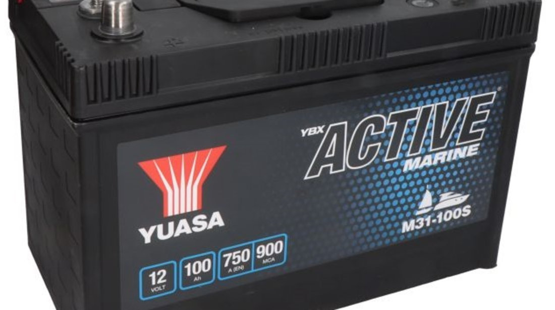 Baterie Yuasa Active Marine Start 12V 100Ah 750A M31-100S