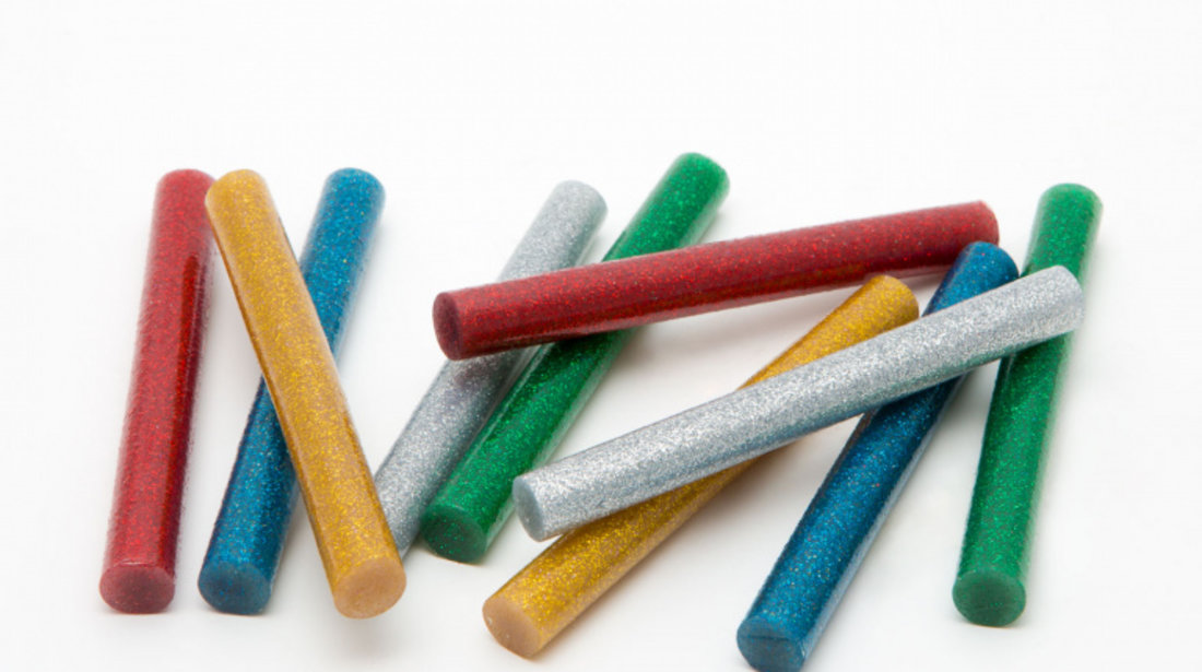 Baton termoadeziv - 11 mm - colorat, glitter 11109C