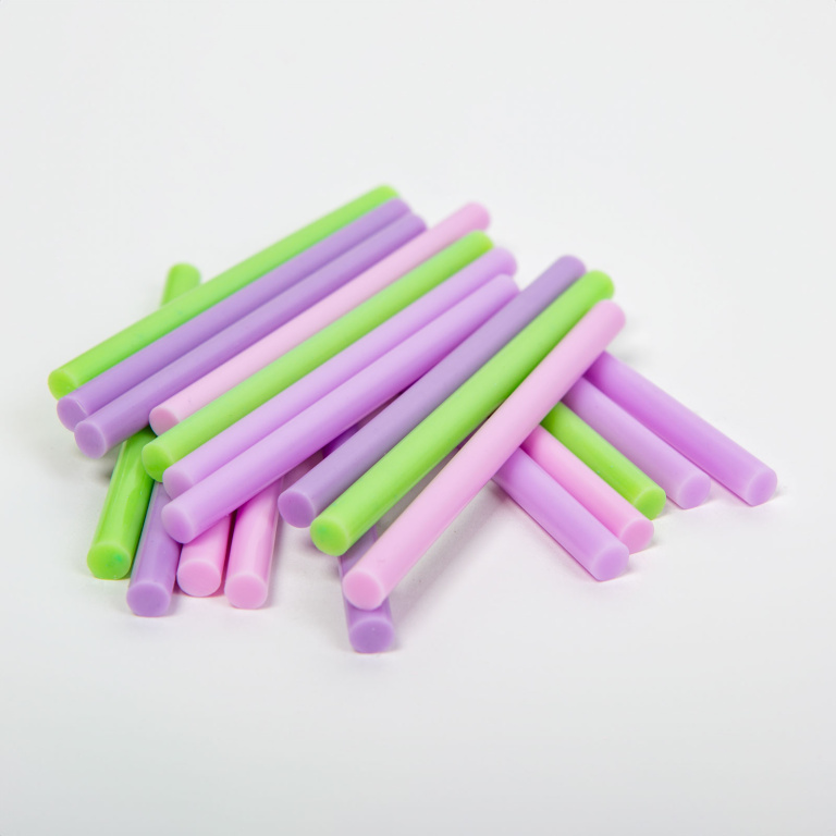 Baton termoadeziv -7 x 100 mm - coloare sidefată - 10 buc/pachet 11116B