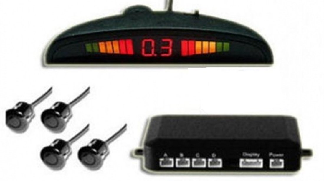 Bax 10 SETURI - Senzori parcare afisaj si sunet COD 4001 VistaCar