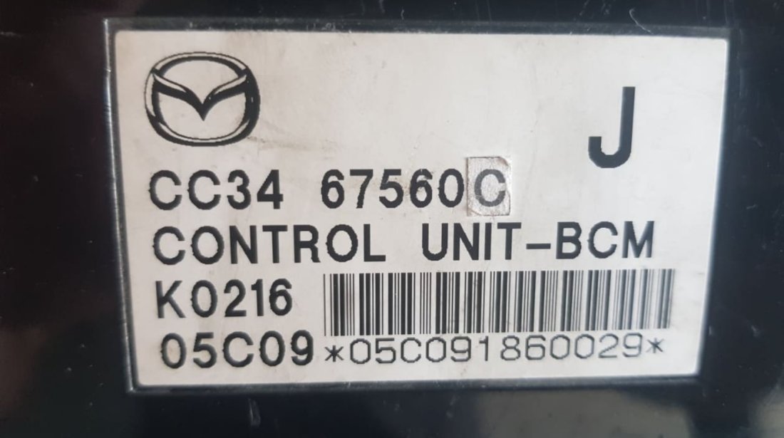 BCM Mazda 5 CC34 67560C