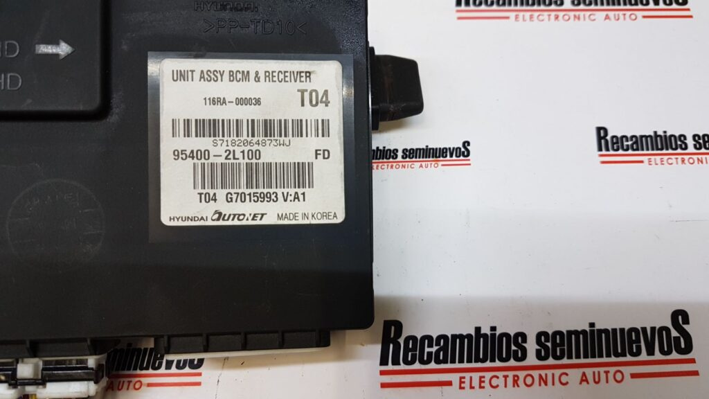BCM Panou sigurante HYUNDAI I30 116RA-000036 / 116RA 000036 / 116RA000036 / 95400-2L100 / 95400 2L100 / 954002L100 / T04116RA-000036 / 116RA 000036 / 116RA000036 / 95400-2L100 / 95400 2L100 / 954002L100 / T04