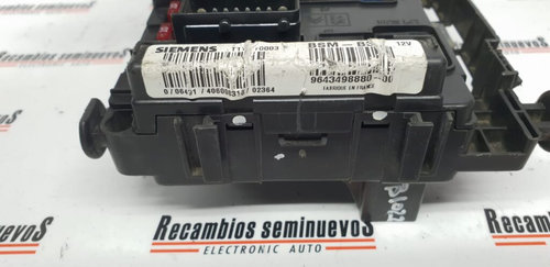 BCM Panou sigurante SIEMENS CITROEN C5 T118470003 F / T118470003F / BSM - B3 / BSM B3 / BSMB3 / 9643...