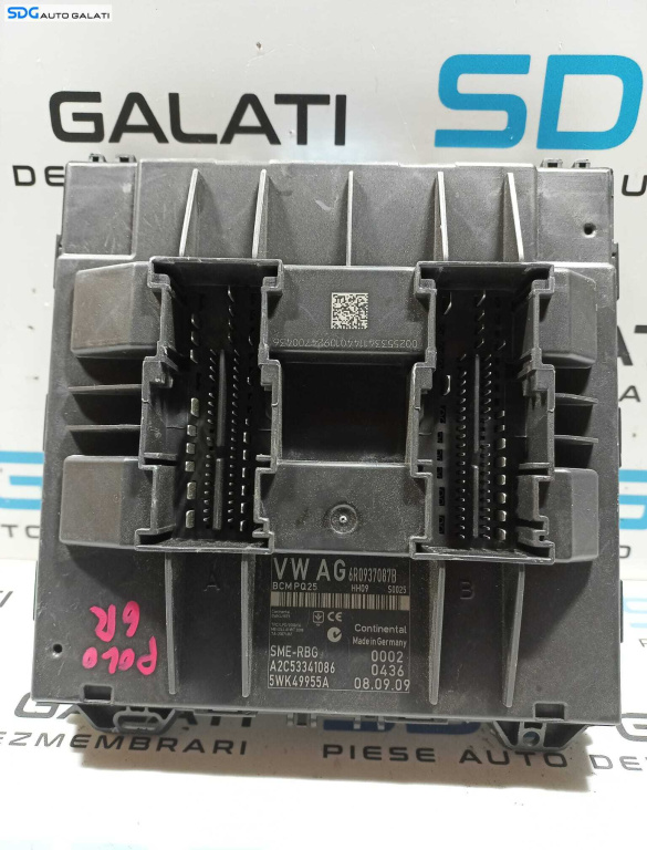 BCM Unitate Modul Calculator Control Confort Confort Seat Ibiza 5 6J 2008 - 2017 Cod 6R0937087B A2C53341086 [X3465]