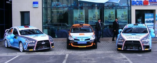 BCR Leasing Rally Team, onorata de participarea la primul sau raliu in IRC