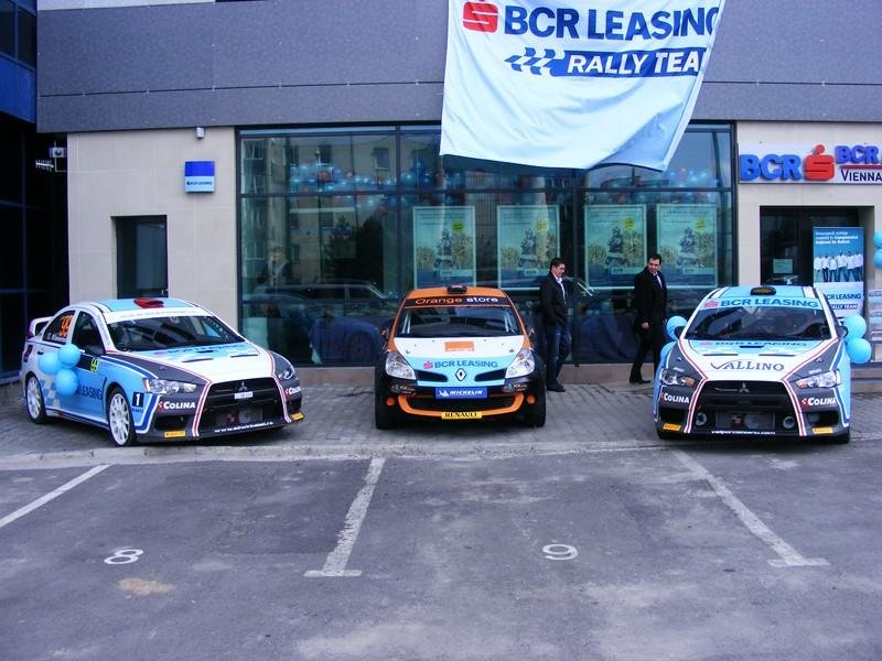 BCR Leasing Rally Team, onorata de participarea la primul sau raliu in IRC