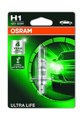 BEC 12V H1 55 W ULTRA LIFE BLISTER 1 BUC OSRAM 64150ULT-01B OSRAM