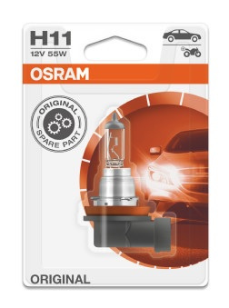 BEC 12V H11 55 W ORIGINAL BLISTER 1 BUC OSRAM 64211-01B OSRAM