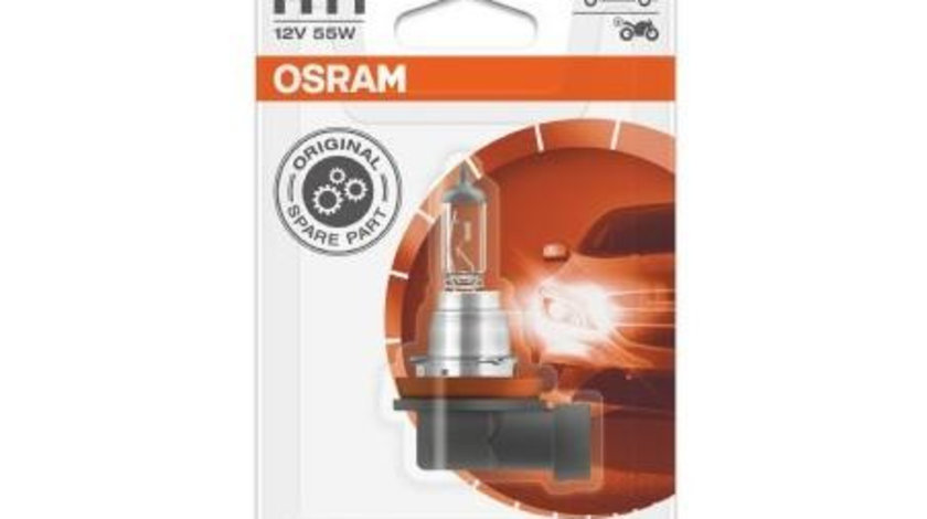 Bec 12v h11 55 w original blister 1 buc osram UNIVERSAL Universal #6 64211-01B