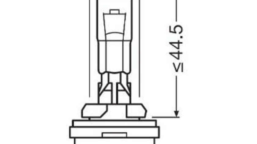 Bec 12v h27/2 27 w original osram UNIVERSAL Universal #6 881